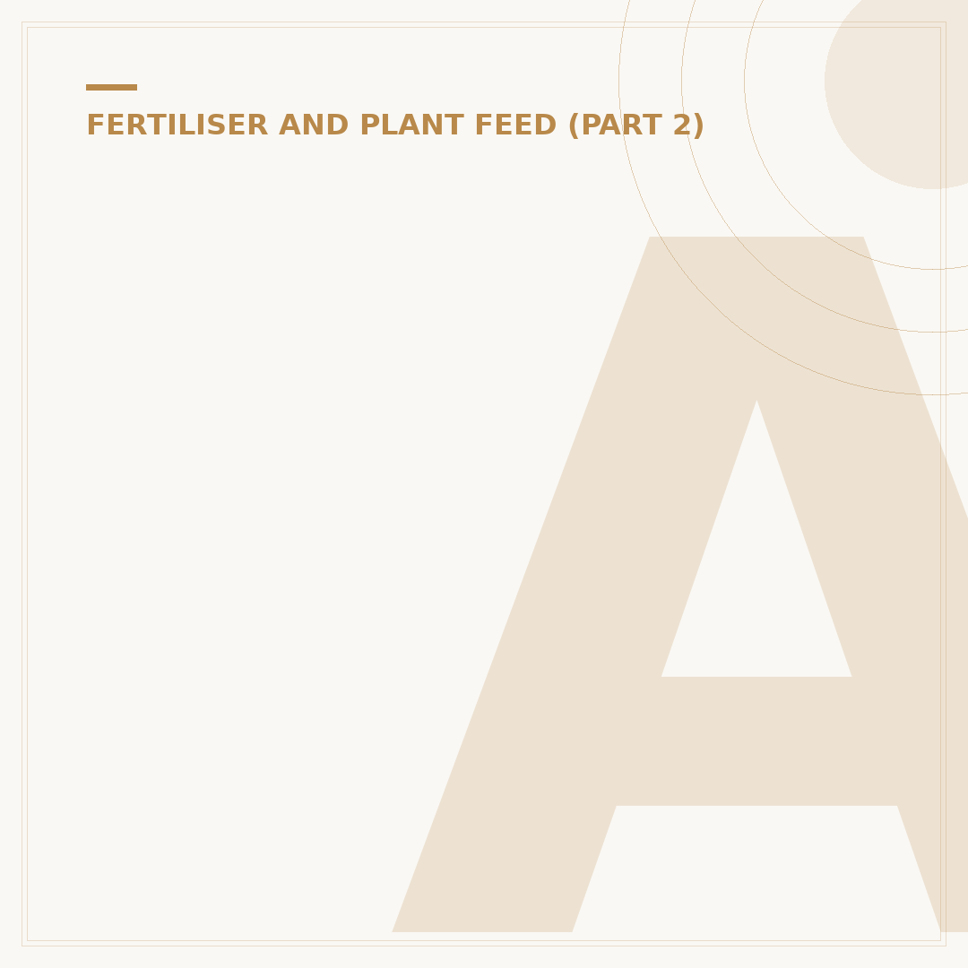 Agricultural Fertiliser: Boost Crop Yields Safely