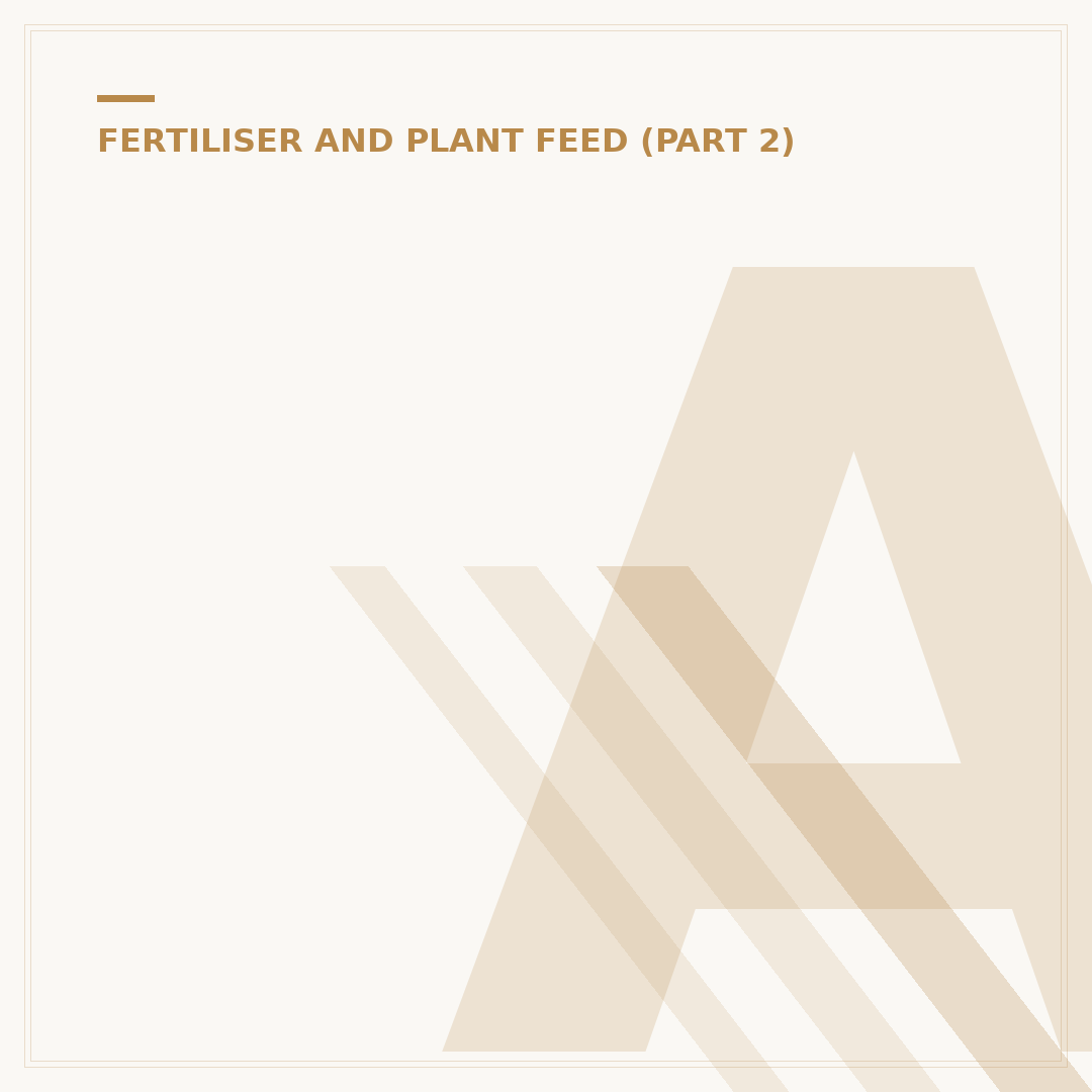 Ammonia Nitrate Fertilizer: Uses and Alternatives