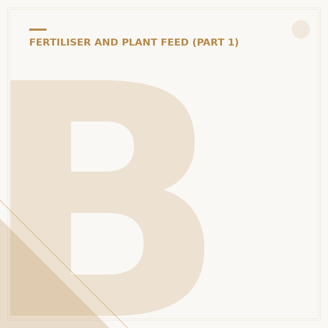 Banana Peel as a Fertilizer
