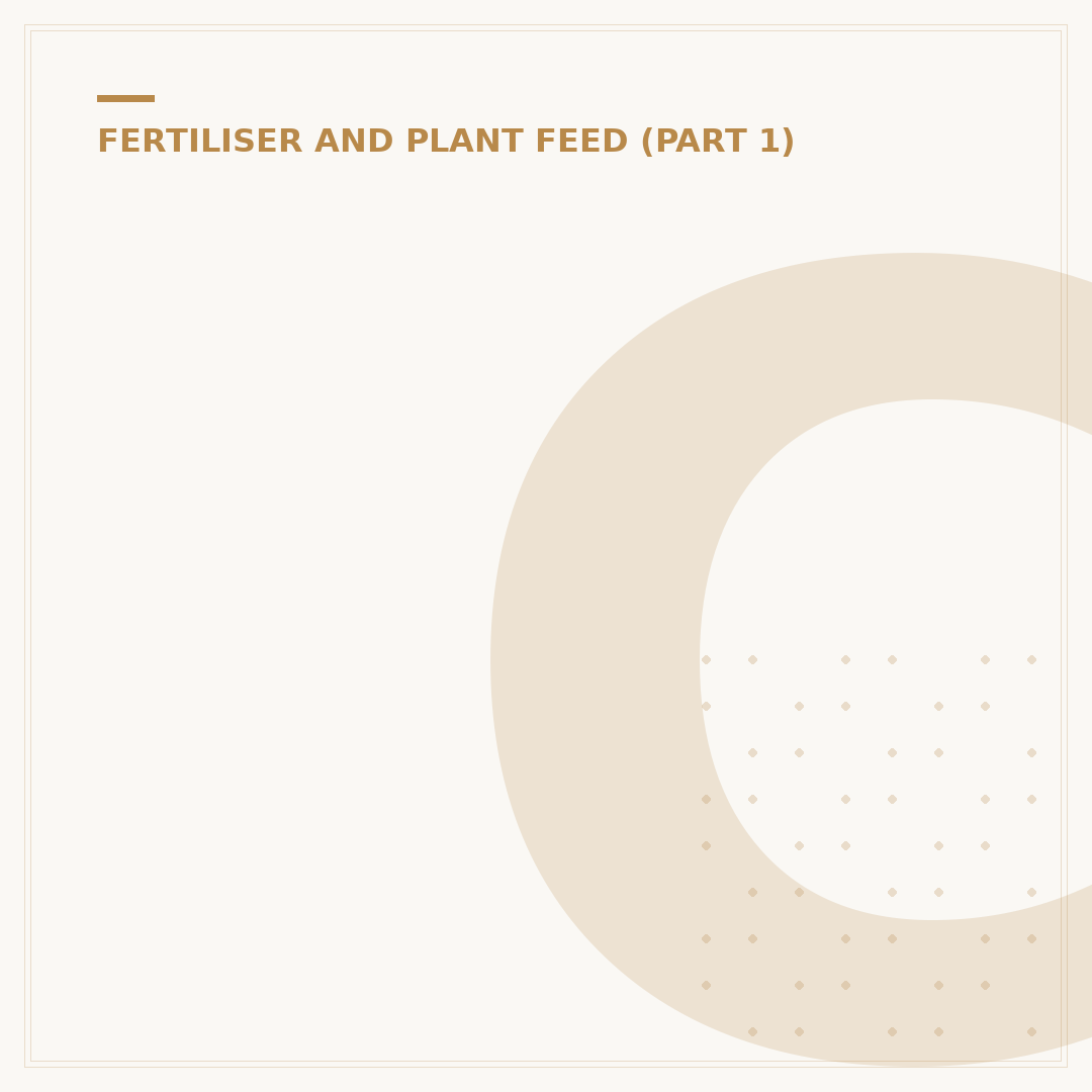 Chicken Fertilizer Pellets