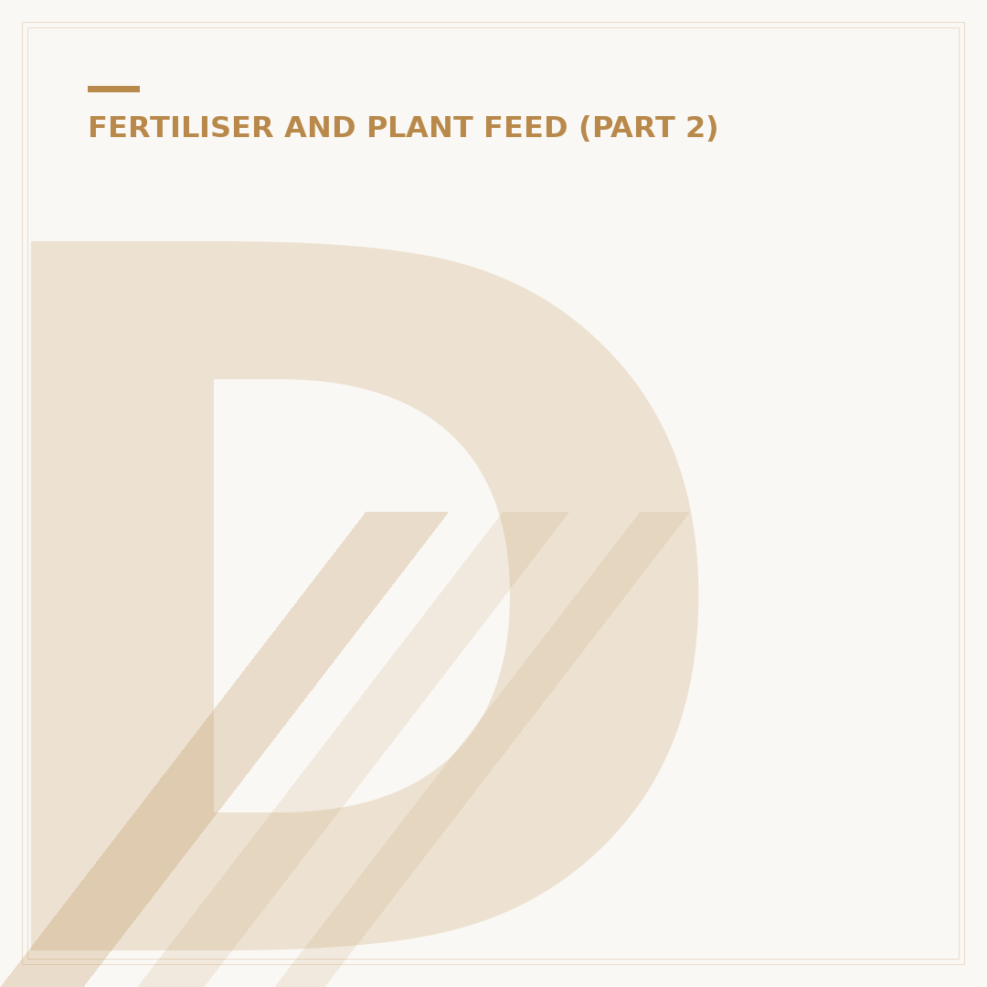 Diammonium Phosphate Fertilizer: Use and Alternatives