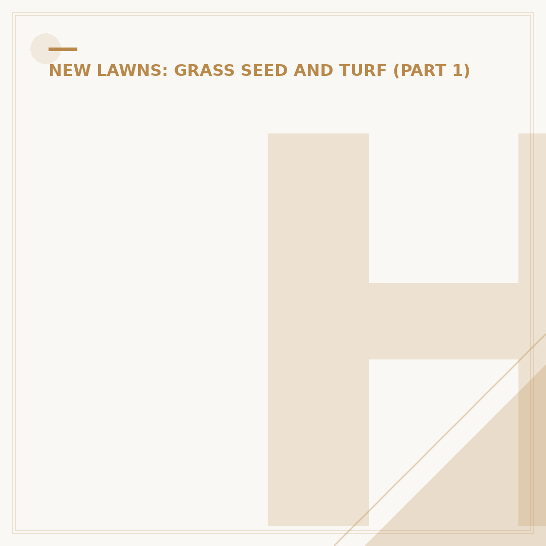 Hand Held Grass Seed Spreader Options Explained