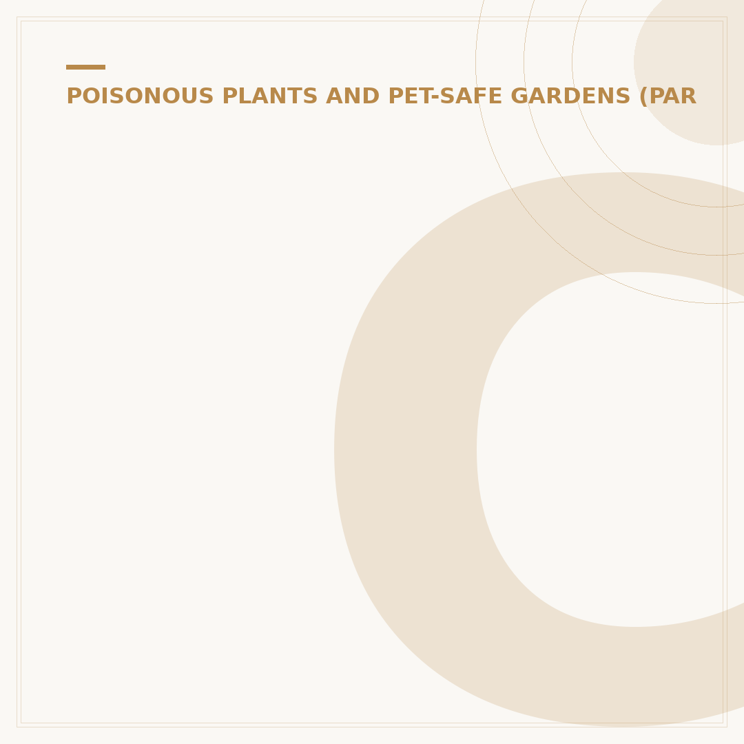 Cat-Safe Houseplants