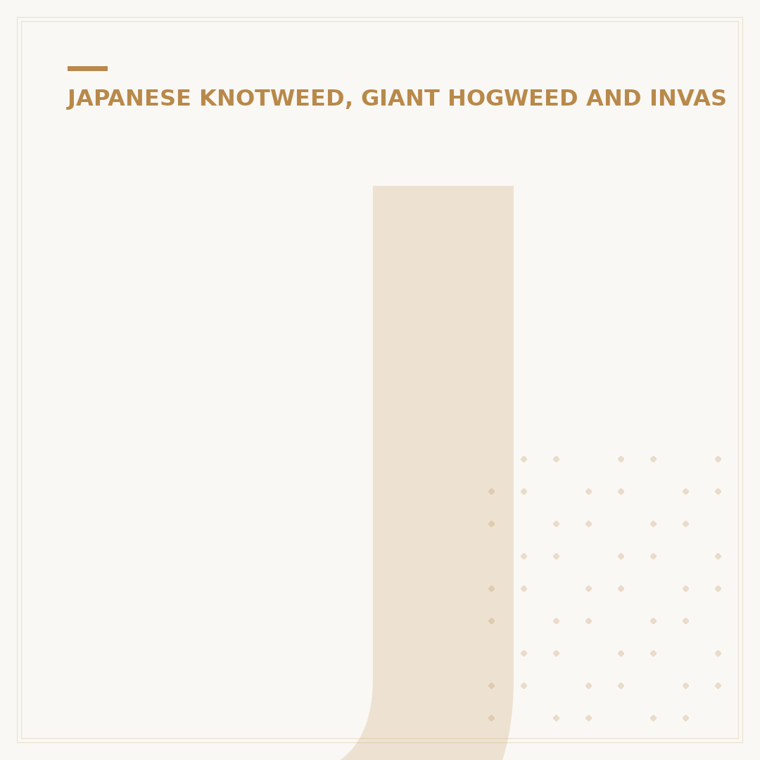 Japanese Knotweed Stem: Identification and Significance