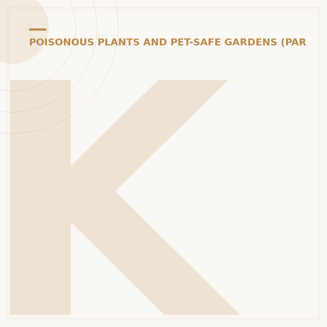 Kill Weeds Safe for Dogs: Garden Control Options
