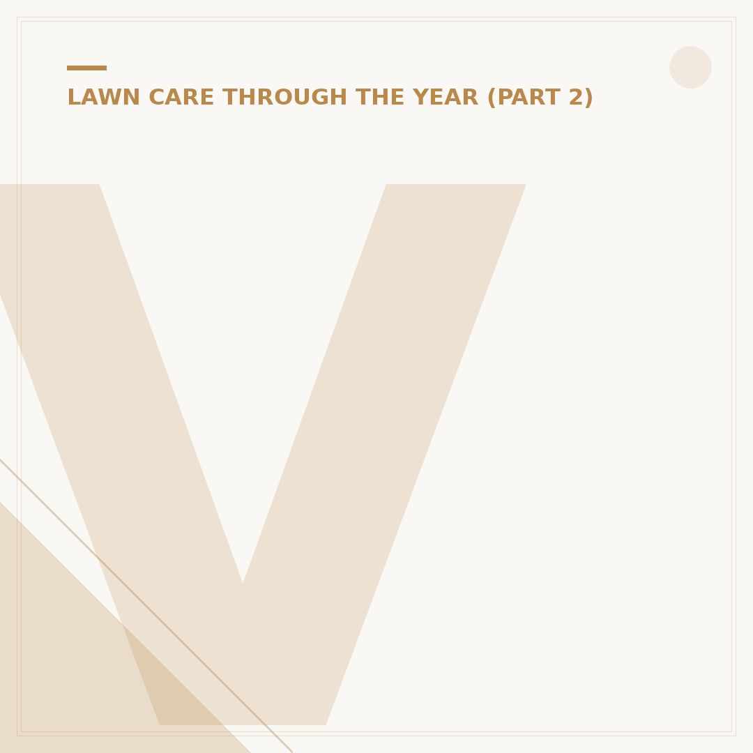 Victoria Lawn Care Products: Features and Alternatives