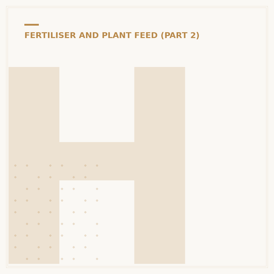 How to Make Fertilizer: Ark Alternatives & Comfrey