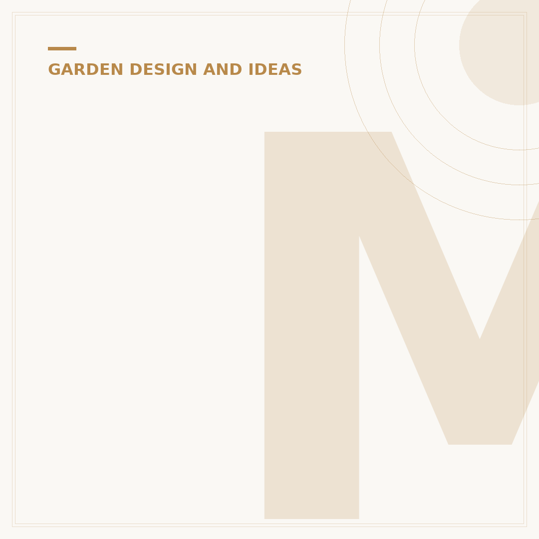 Modern Garden Design Ideas for Contemporary Spaces