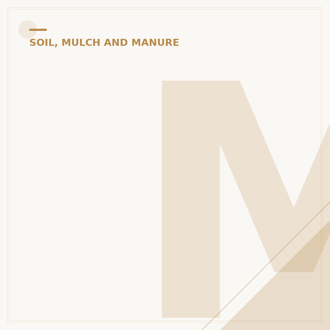 Mold in the Soil: Causes, Identification & Alternatives