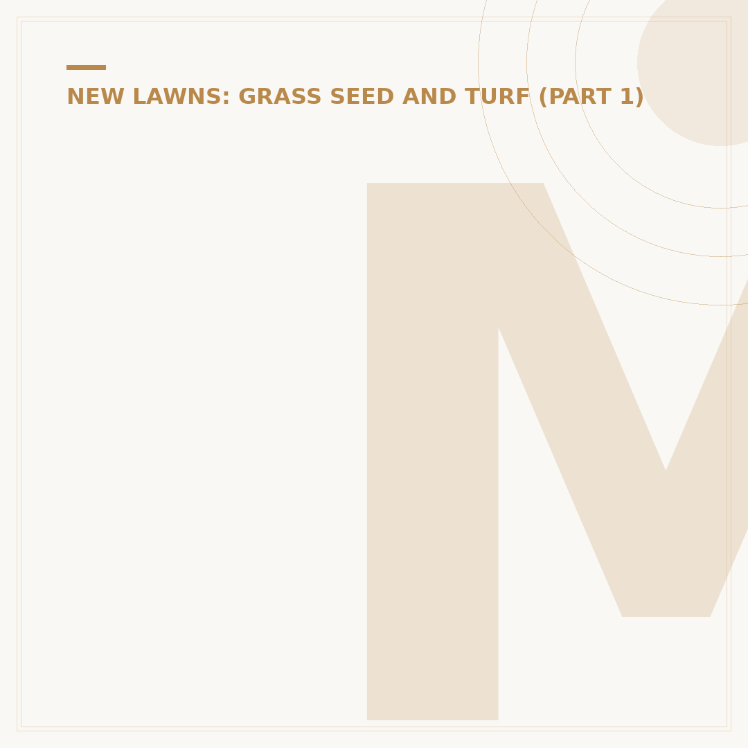 Moss Killer and Grass Seed for Lawn Renovation