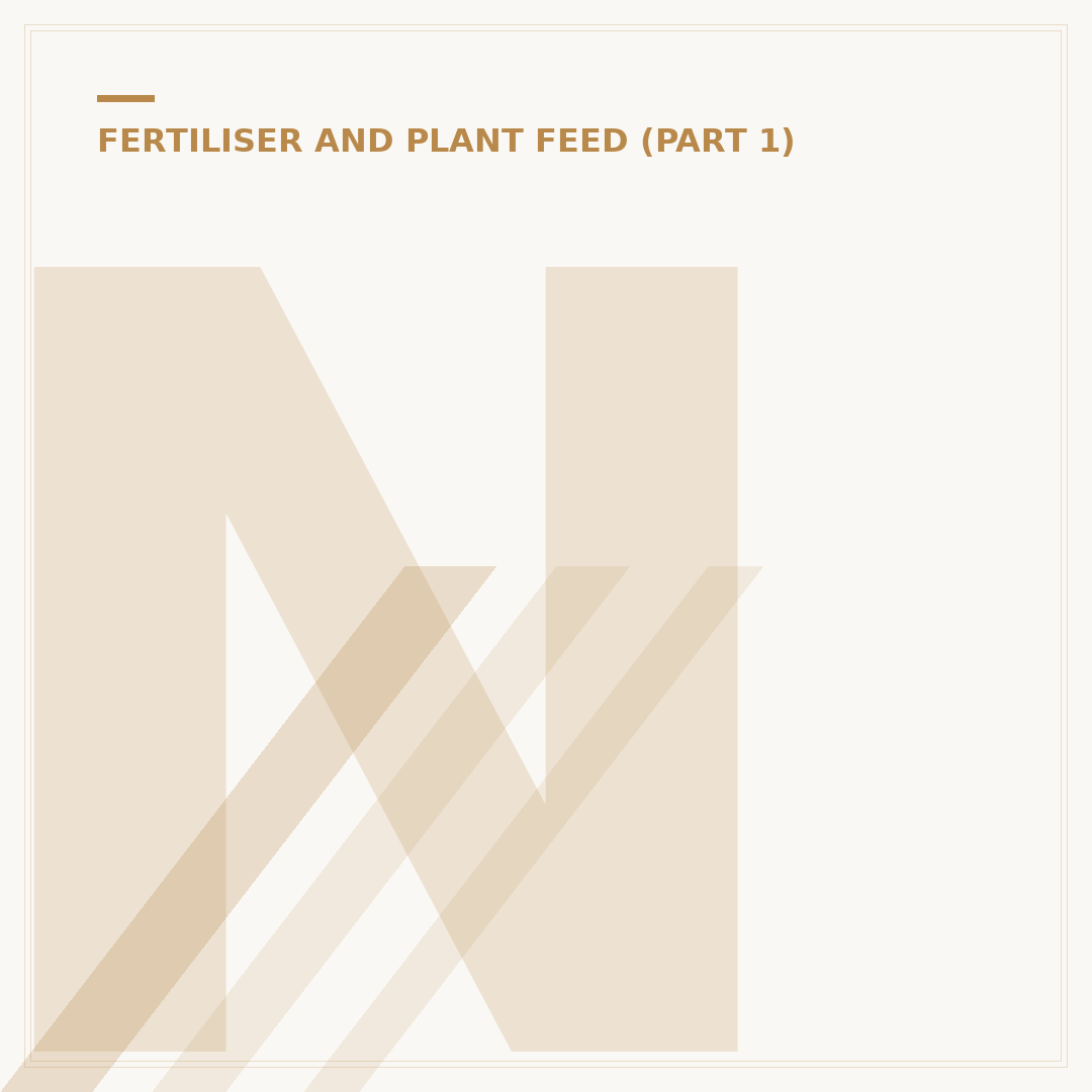 Natural Fertilizer