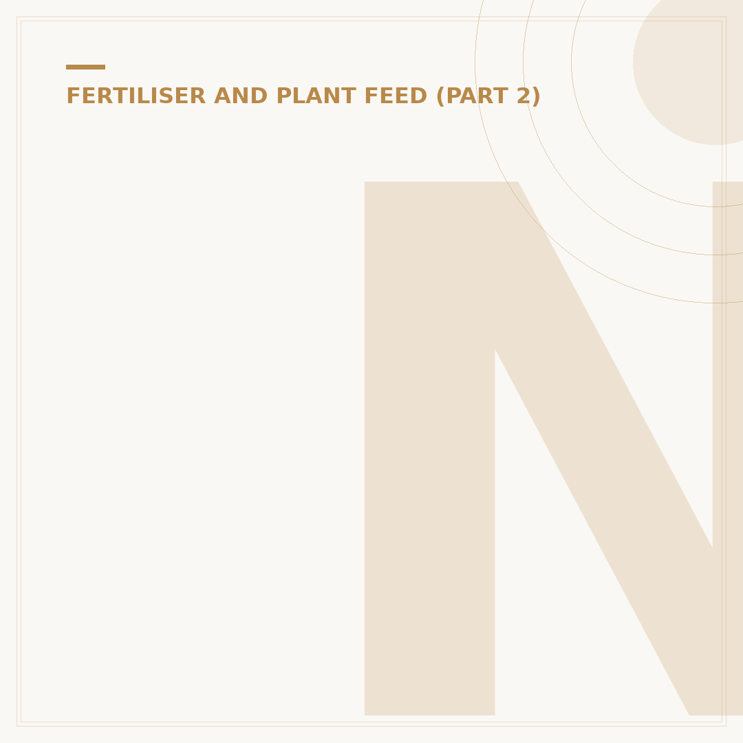Natural Fertilizer for Plants: Improve Soil Health
