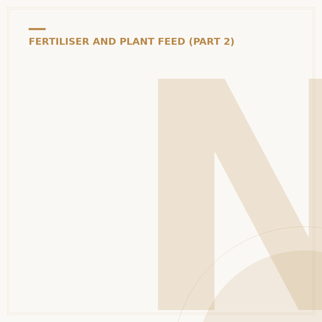Natural Nitrogen Fertilizer Options for Healthier Gardens