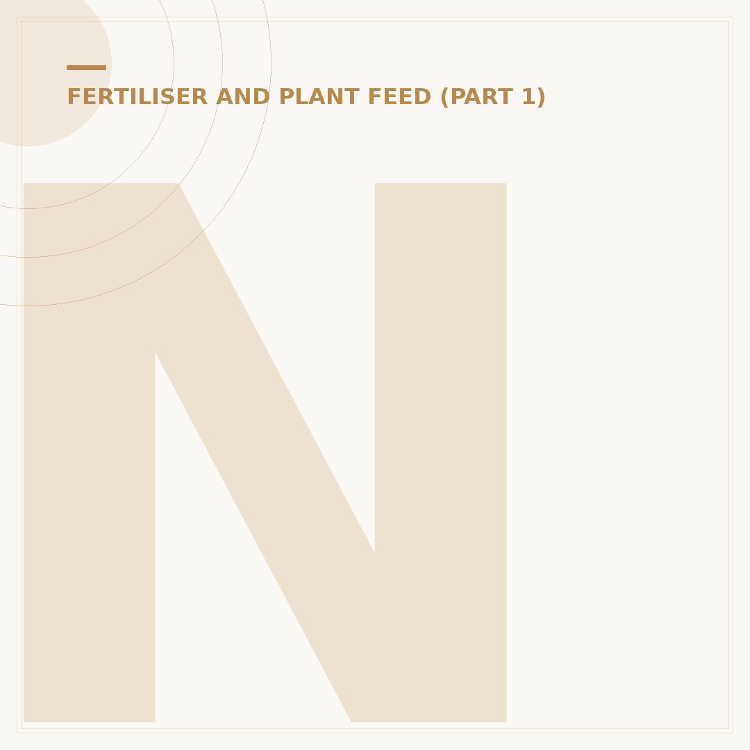 Nitrogen-Rich Fertilizer