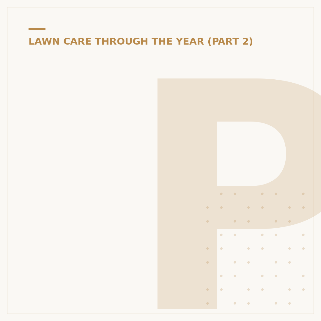 Park Lawn Care: Alternative Approaches