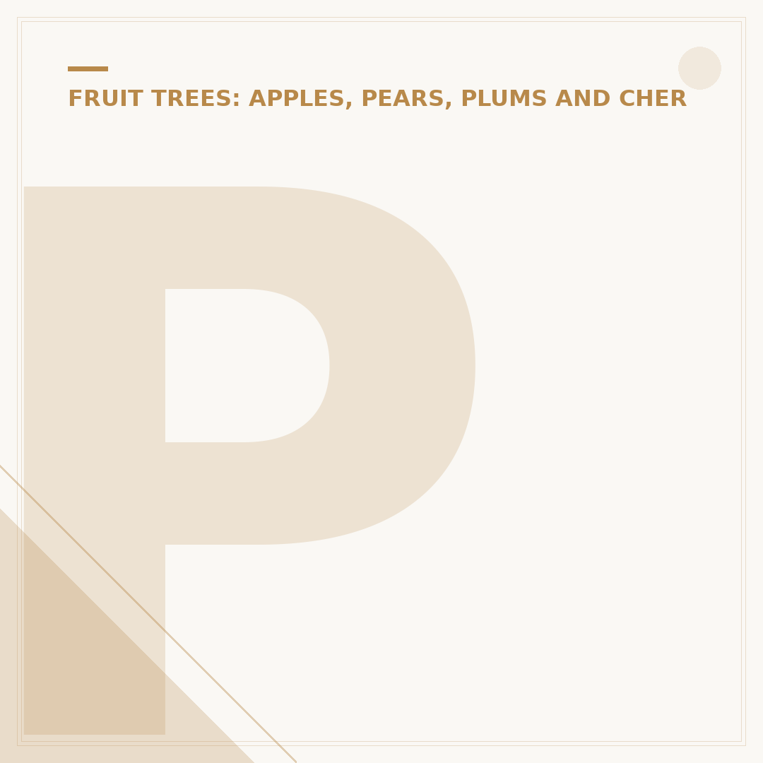 Pear Tree Care: Cultivating Your Own Fruit