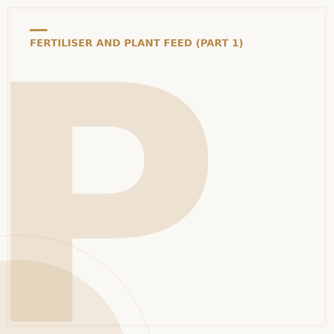 Plant Fertilizer