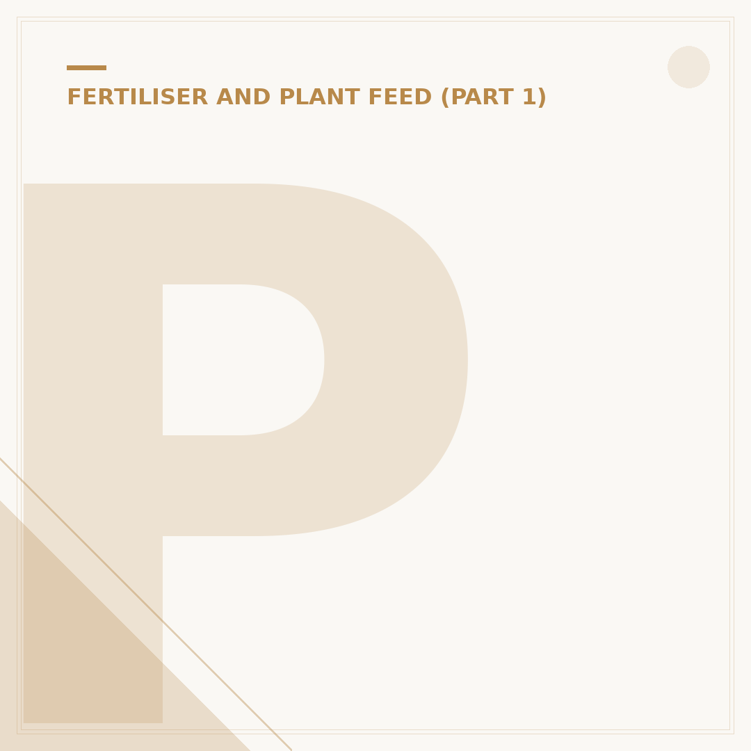 Potassium-Rich Fertilizer