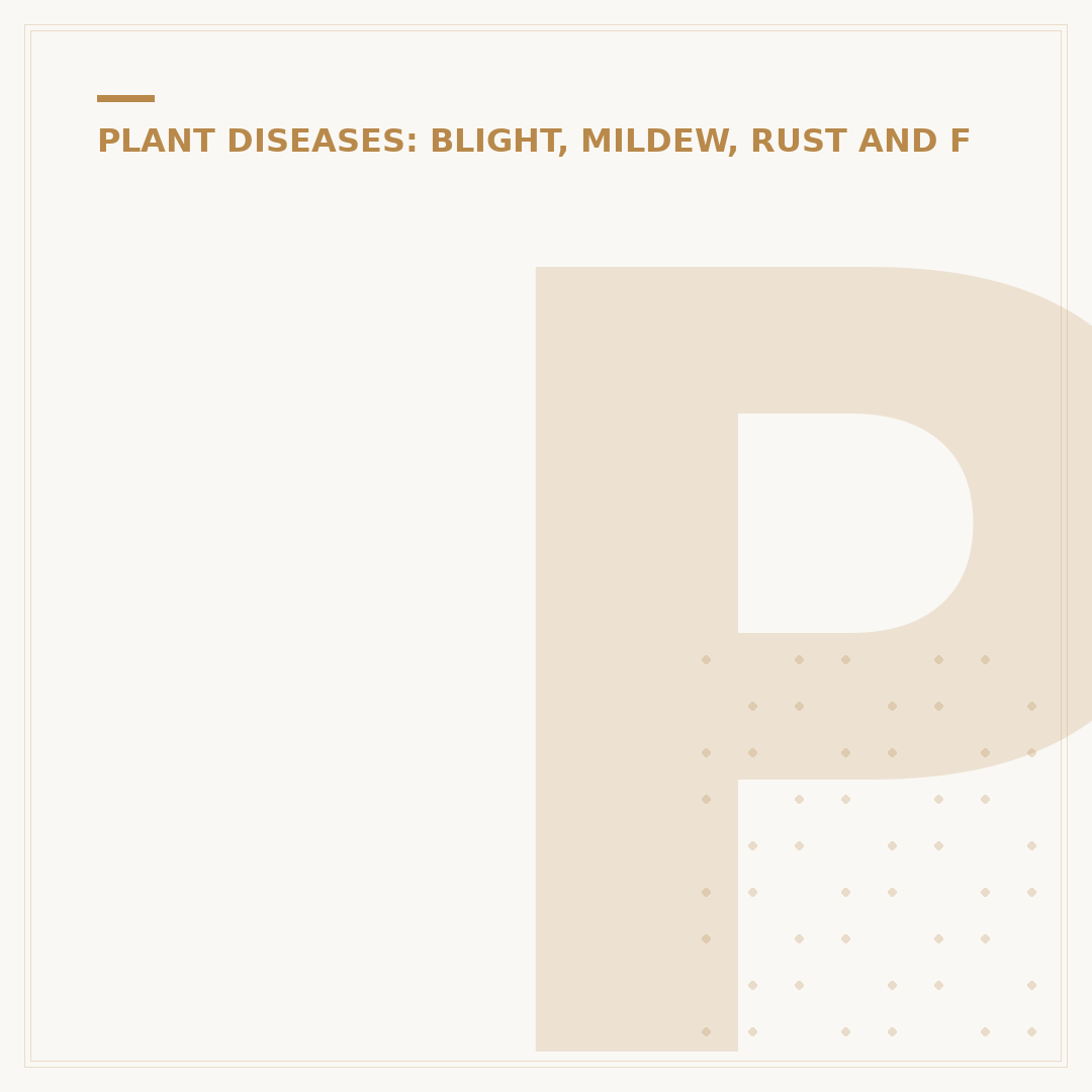 Powdery Mildew on Plants: Causes, Symptoms & Control
