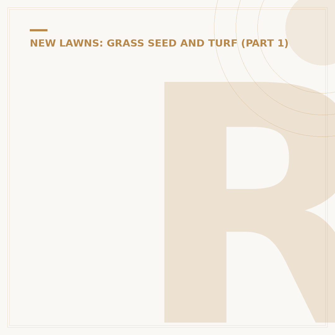 Rapid Growing Grass Seed: Fuller Lawns Sooner