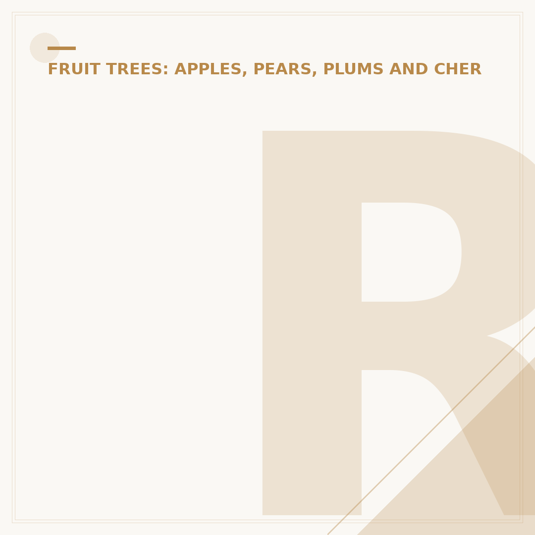 RHS Pruning Apple Trees: A Seasonal Checklist
