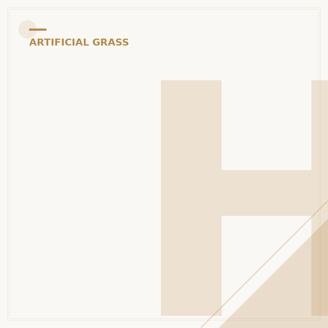 How to Secure Artificial Grass Effectively