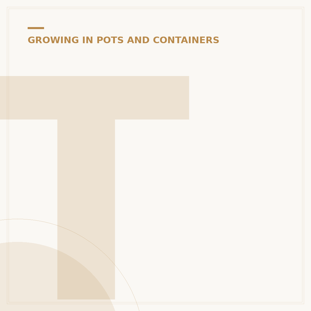 Trays for Potted Plants