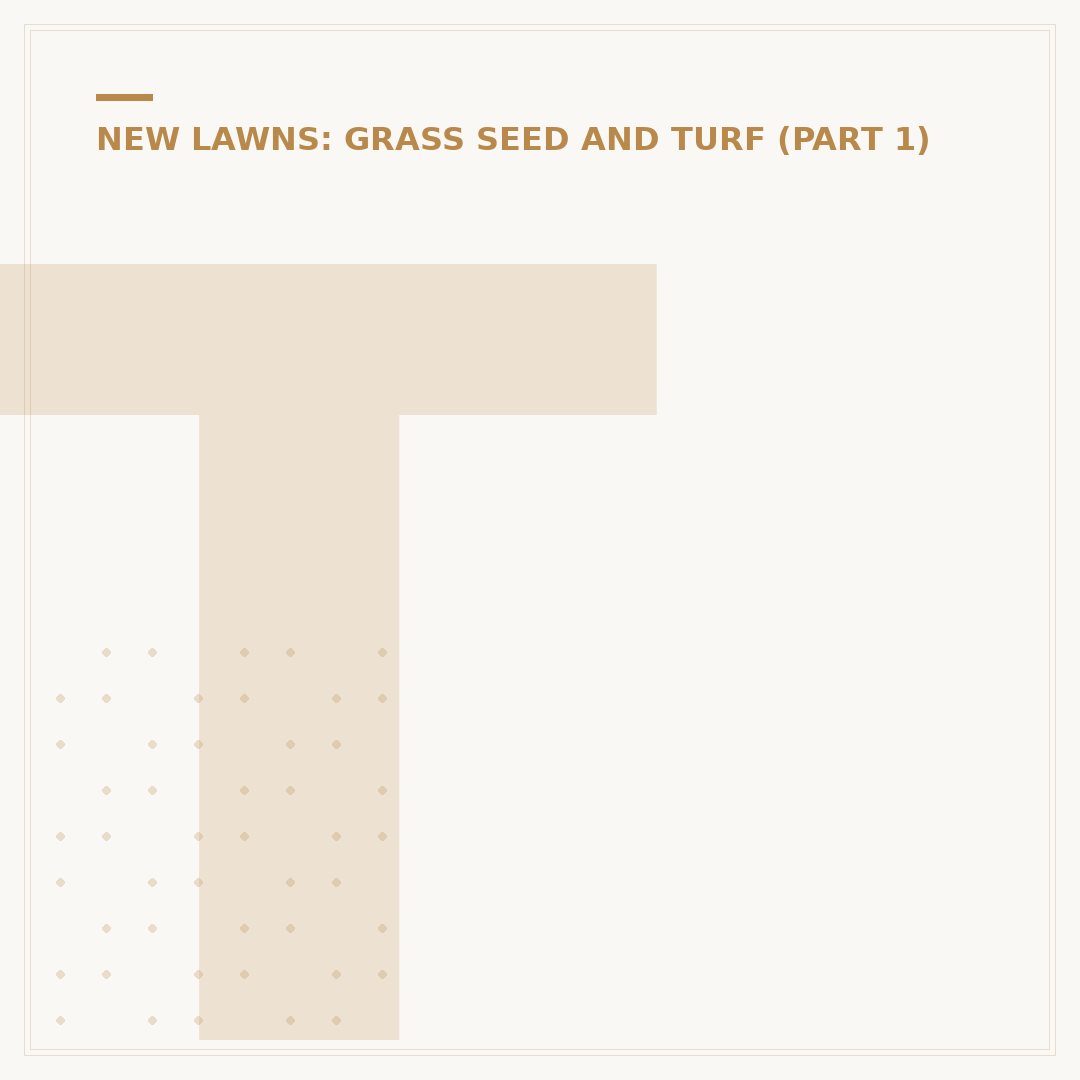 Turf and Top Soil: For a Healthier Lawn
