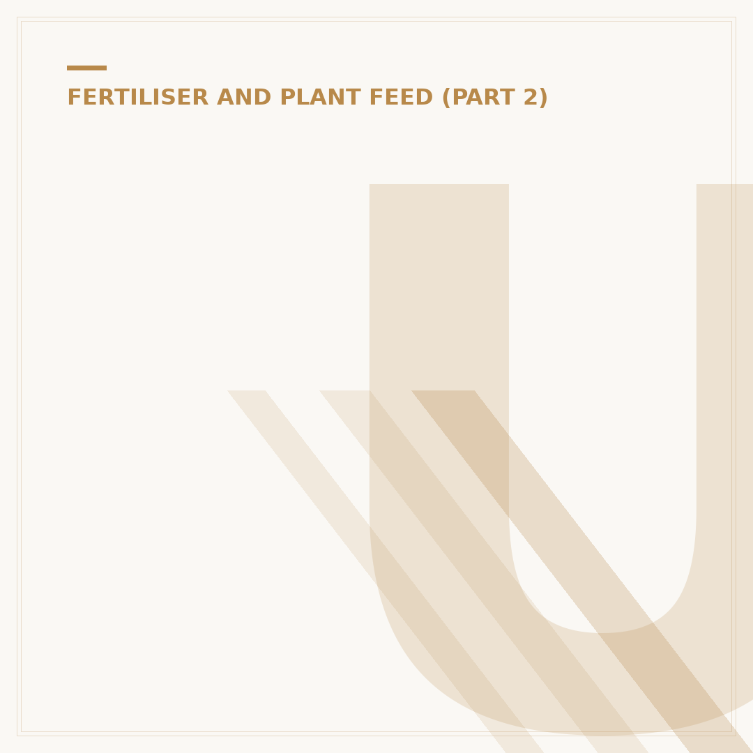 Urea as a Fertiliser: Benefits and Alternatives