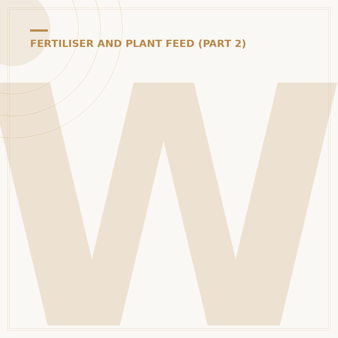 Water Soluble Fertilizer: Choose The Right Type