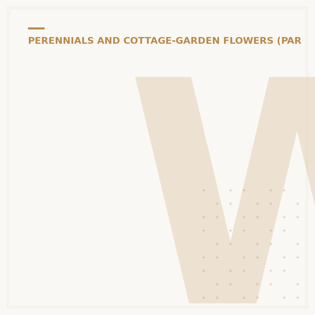 When to Cut Back Peonies