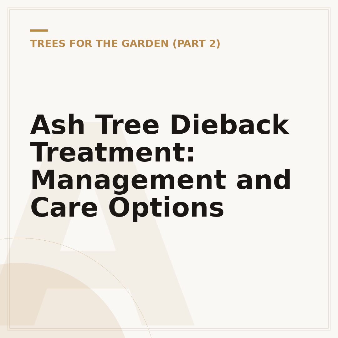 Ash Tree Dieback Treatment: Management and Care Options