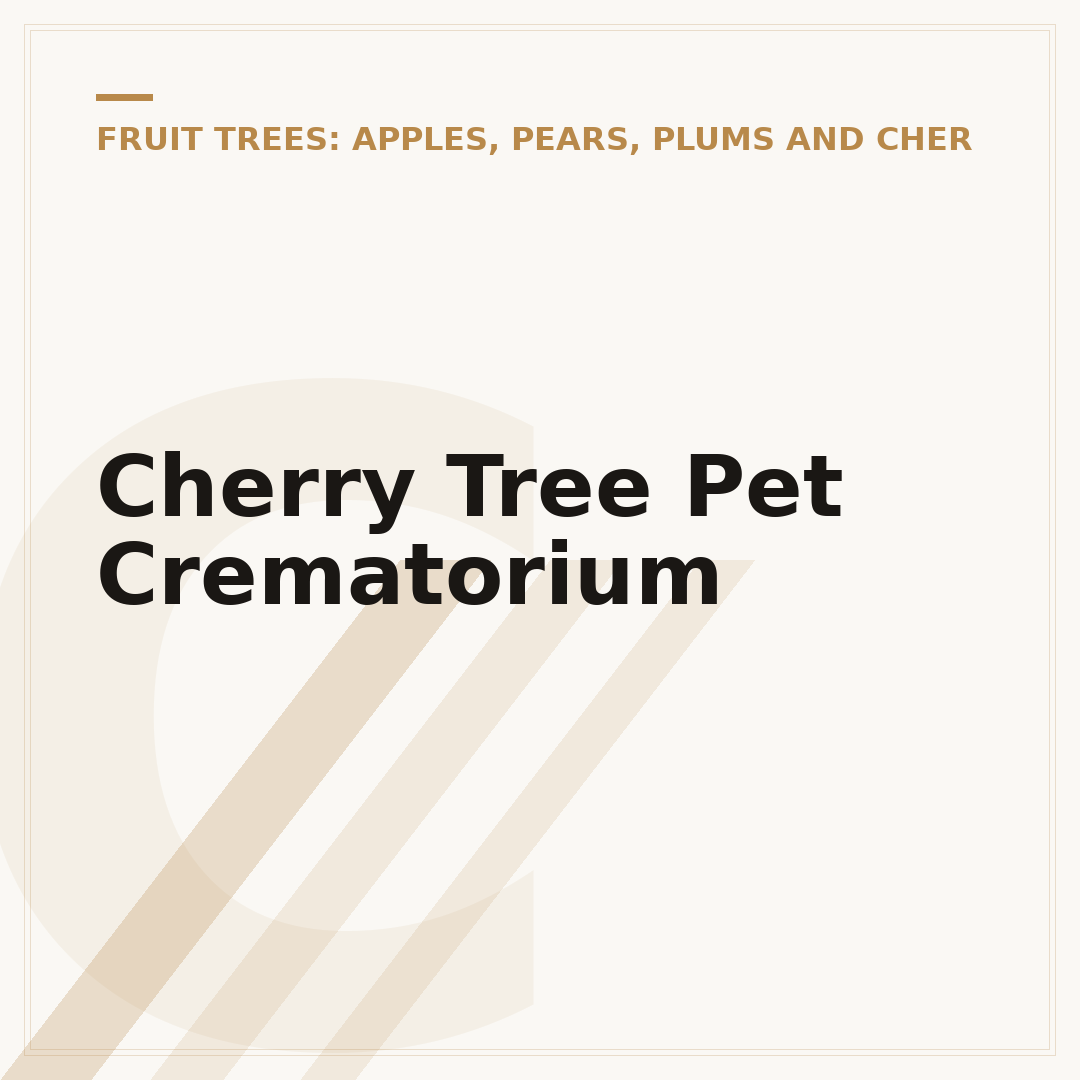 Cherry Tree Pet Crematorium