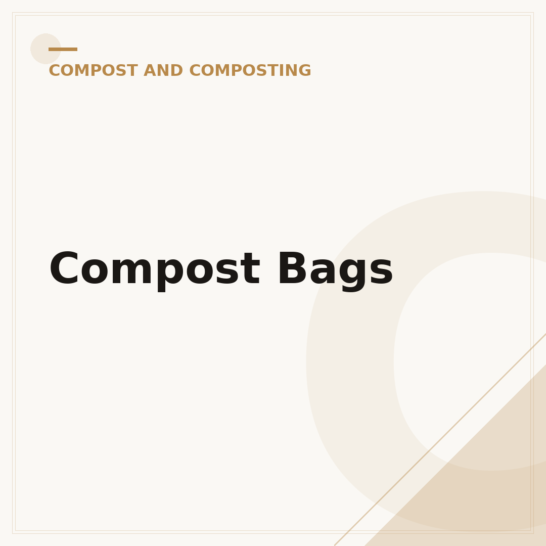 Compost Bags