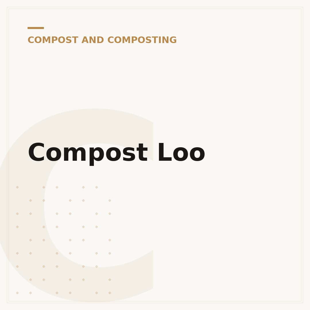 Compost Loo