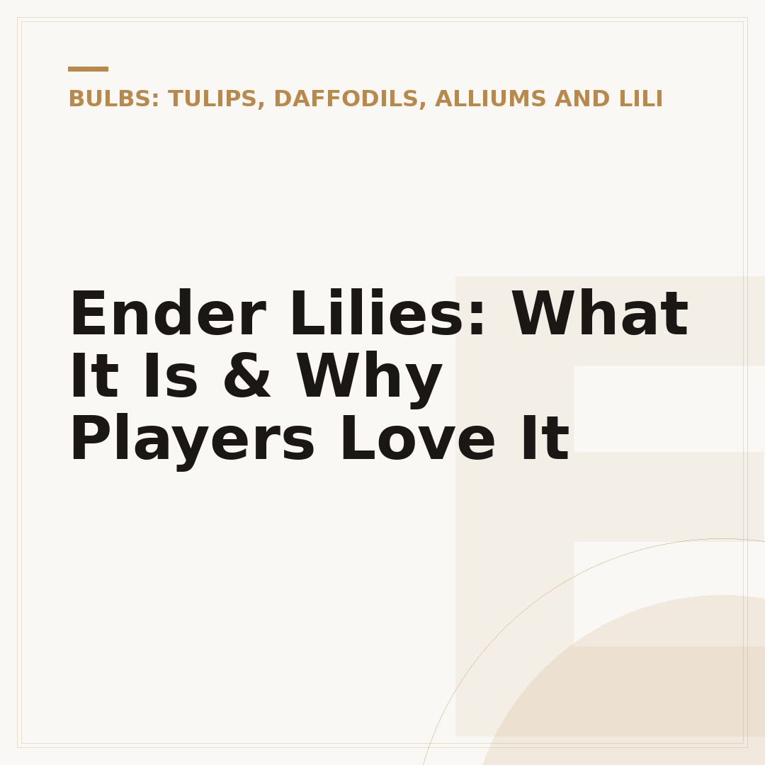 Ender Lilies: What It Is & Why Players Love It