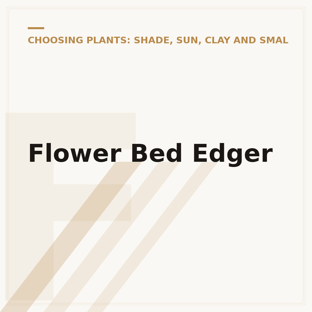 Flower Bed Edger