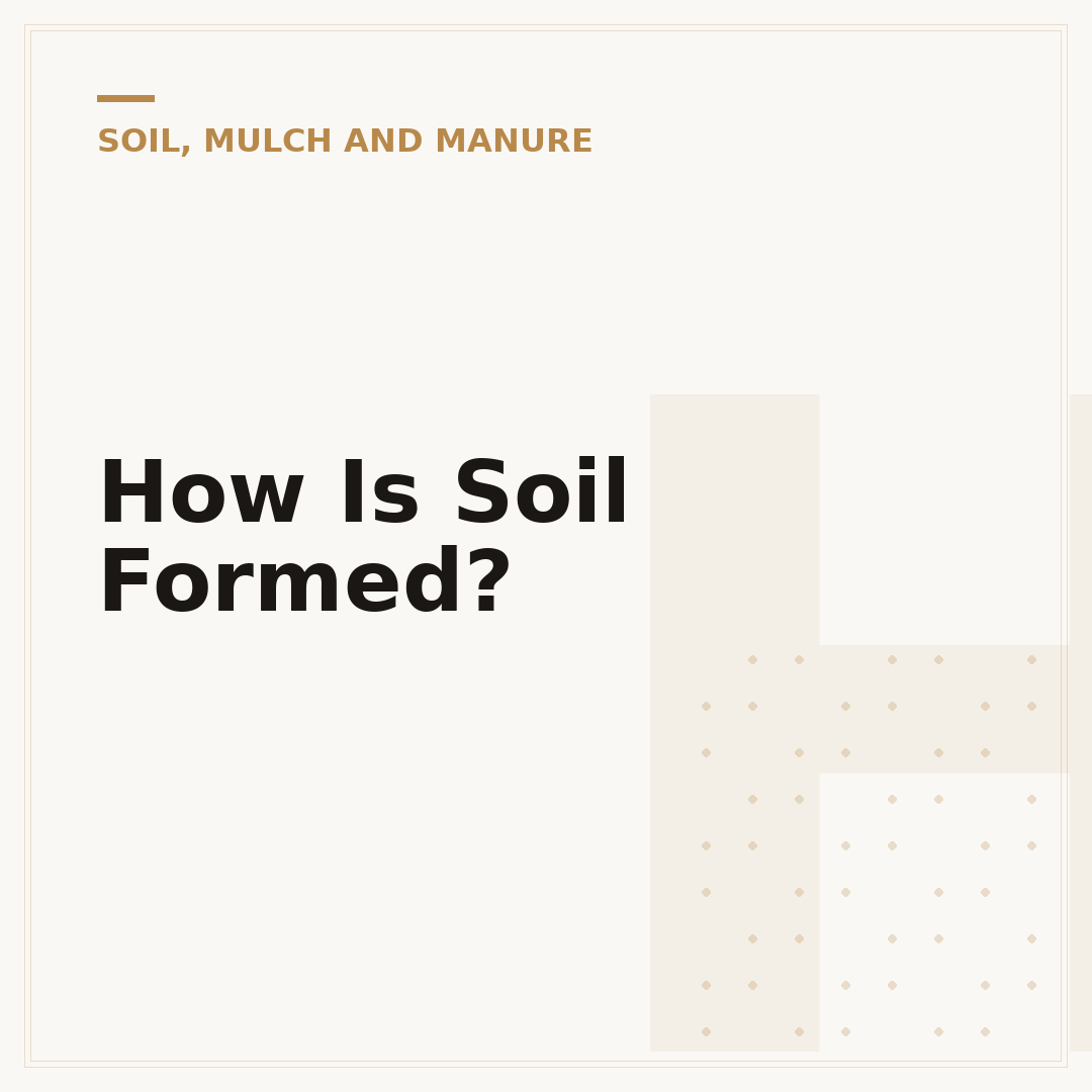 How Is Soil Formed?