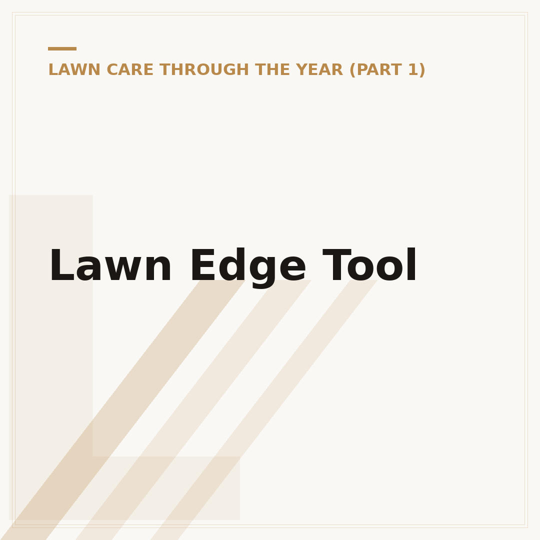 Lawn Edge Tool