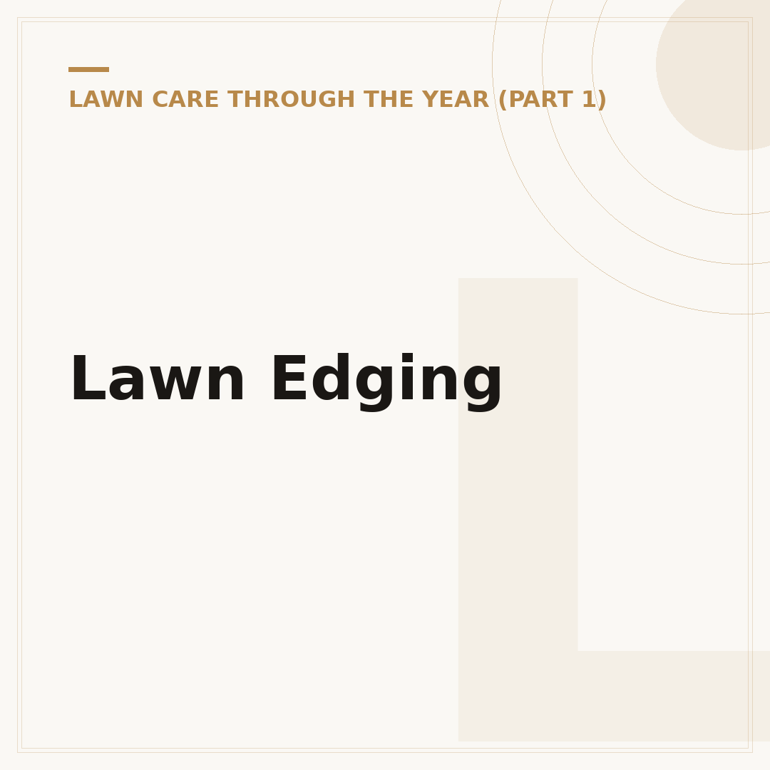 Lawn Edging