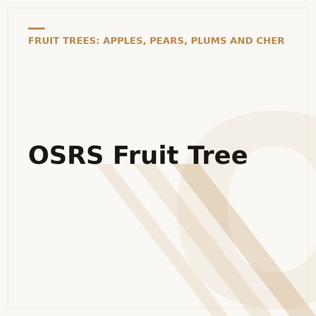OSRS Fruit Tree