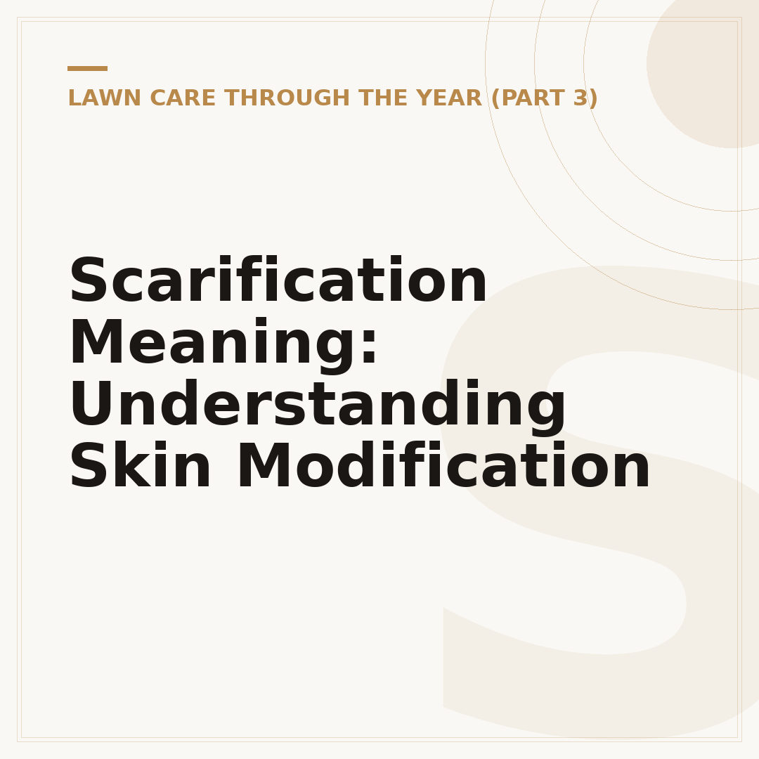 Scarification Meaning: Understanding Skin Modification