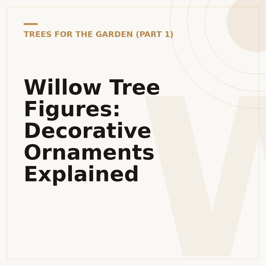Willow Tree Figures: Decorative Ornaments Explained